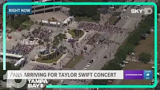Taylor Swift fans flood Tampa for the first night of Eras Tour
