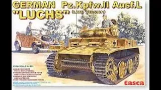 1/35 tasca Pz.Kpfw.II Ausf.L LUCHS late version