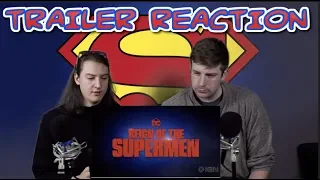 "Reign of the Supermen" Trailer Reaction #superman #stanlee #comics