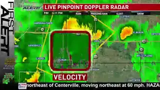 [KYOU] Ottumwa Iowa Tornado Warning Coverage (March 31, 2023)