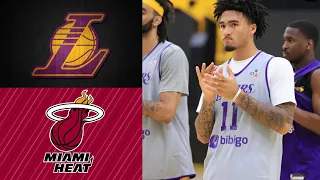 Lakers vs Heat | Lakers GametimeTV | Lakers Team Highlights | Summer League Game 1