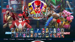 Power Rangers Battle for the Grid _ Red Rangers vs Rita Repulsa - Pc gameplay ( fullhd 60 fps )