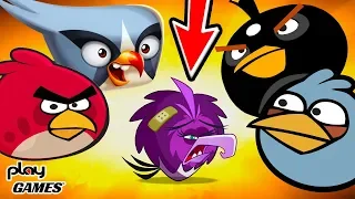 Angry Birds Встретил БОССА и НАКАЗАЛ! Открыл СУНДУК! Приключения Злых Птичек игра Энгри Бердс