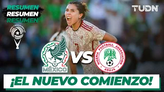 Resumen | México vs Nigeria | Womens Revelations Cup 2023 | TUDN
