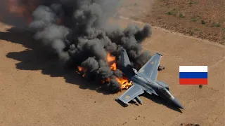 Russian MiG-29 fighter pilot tries to jump away from Ukrainian missile but fails