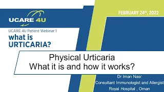 Physical Urticaria, what it is and how it works - Dr Iman Nasr