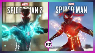 Marvel's Spider-Man 2 vs Spider-Man Miles Morales - Early Gameplay Comparison