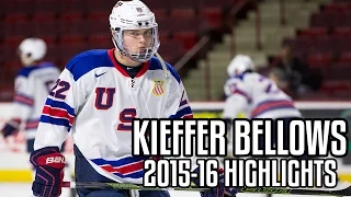 Kieffer Bellows | 2015-16 Highlights | USNTDP U-18