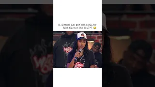 B. Simone willing to be WHATEVER for Nick 🤣 #WildNOut #Shorts