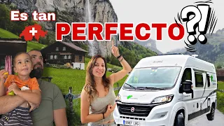 ✅RECOMENDABLE Suiza en #CAMPER | Encontramos el PARAISO 🚐#vanlife #suiza  #roadtrip #famtrip