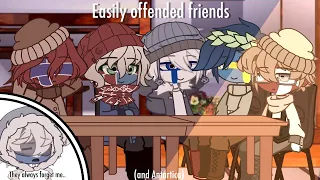 Easily offended friends [] Countryhumans []