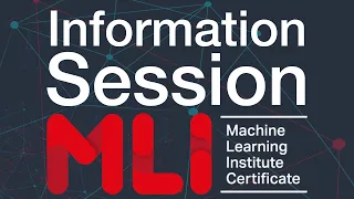 Machine Learning Institute Certificate in Finance Information Session - March 2024