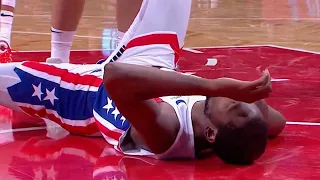Kevin Durant almost lost consciousness after a Dirty foul!