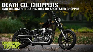 Dan Dellostritto's 1987 Harley-Davidson Sportster and Death Co. Choppers