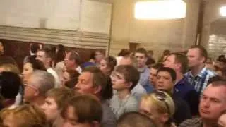 Стоит ли ехать в Москву?! Утром в метро