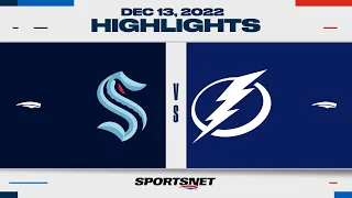 NHL Highlights | Kraken vs. Lightning - December 13, 2022