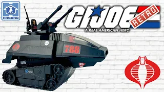 Hasbro GI Joe Retro Vehicle Cobra HISS Tank 2020 w/ Cobra Driver Review