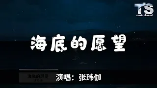 张玮伽 - 海底的愿望【动态歌词/Pinyin Lyrics】Zhang Wei Jia - Hai Di De Yuan Wang