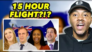 AMERICAN REACTS To Americans share their 1st impressions of Australia