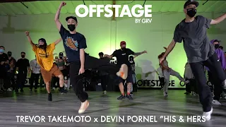 Trevor Takemoto x Devin Pornel choreography to “His & Hers” by Don Toliver at Offstage Dance Studio