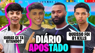 DIÁRIO APOSTADO! ELES LIMPARAM O MAPA COM 81 KILLS! GURAS TA DE H4CKER? FT. NOBRU, MANOMAX, PELEZIN