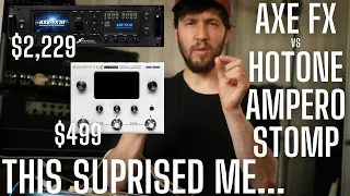 The Most Expensive Modeler VS a Hotone Ampero Stomp - VERY SURPRISING results