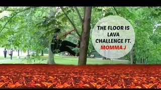 THE FLOOR IS LAVA CHALLENGE?!?!? (HILARIOUS)