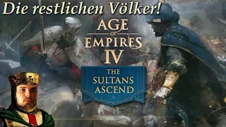 Es gibt immer noch Völker zum ausprobieren! | AoE4: The Sultans Ascend | Livestream Abend