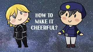 How to make LOGH Die Neue These opening cheerful without anyone noticing!