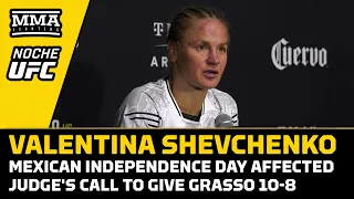 Valentina Shevchenko: Mexican Event Affected Judge's Call For Grasso 10-8 | Noche UFC