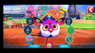 Playing furby connect world!