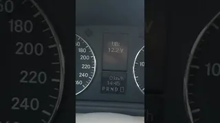 Mercedes w203 oil level check