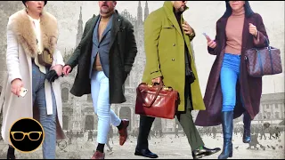 Spring Italian Outfit ideas  - What are People wearing in Milan ( 7°C | 44.6 F )