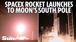 SpaceX rocket launches to Moon’s mysterious south pole & it could pave way for human missions