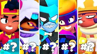 WHO'S THE BEST LEGENDARY IN BRAWL STARS? | Legendary Brawlers Tier List