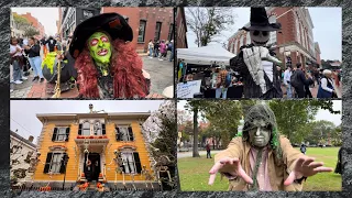 Salem Massachusetts Haunted Happenings Market, Characters, Blackcraft Haunt- D Tour 292 10/7/23