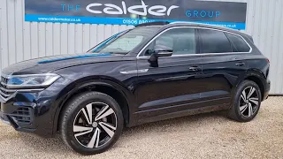 CALDER MOTOR COMPANY - 2018 18 VOLKSWAGEN TOUAREG 3.0 V6 R-LINE TECH TDI 5d 282 BHP