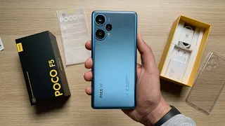 Poco F5 5G Blue 12/256 GB - ASMR Unboxing