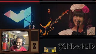 BAND-MAID / Manners + BLACK HOLE (Official Live Video) - Septo Reacts