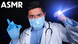 ASMR | Extremely Fast & Aggressive Medical Cranial Nerve Exam Doctor Roleplay