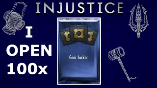 Injustice Mobile: Opening 100X Gear Locker Packs