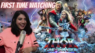 *the real GOAT* Thor Love & Thunder MOVIE REACTION (first time watching) MARVEL