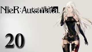 NieR: Automata #20 - Башня/История Деволы и Пополы (Концовка C) [Русские субтитры]