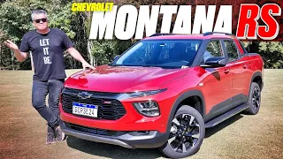 Chevrolet Montana RS 2024 - QUANTO CUSTA E O QUE MUDA NA NOVA VERSÃO TOP DE LINHA DA PICAPE?
