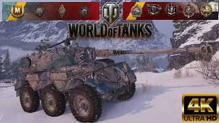 FV601 Saladin - Arctic Region map - 9 kills - 5k damage World of Tanks replay 4K