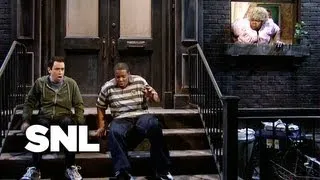 Crazy Lady Yelling from Window - SNL