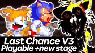 Vs Sonic.exe ReRun - Last Chance V3 Playable | Friday Night Funkin'