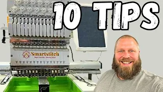 Tips and Trick using the Smartstich embroidery machine.