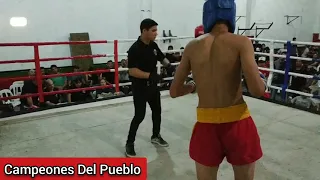 🥊Bruno Gonzalez Vs Alexis Sanchez - KICK BOXING - AMATEUR - Campeones Del Pueblo - Siempre Humilde