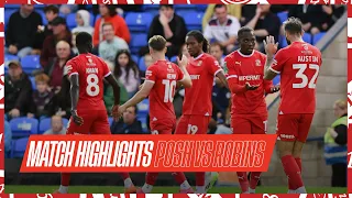 Peterborough United vs Swindon Town | Carabao Cup First Round  | Match Highlights